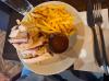 Unser Abendessen: Chicken, Ham & Stuffing Panini