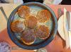 Frühstück - Pancakes mit Schokolade