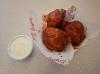 Boneless Wings with Cajun and Garlic Sauce